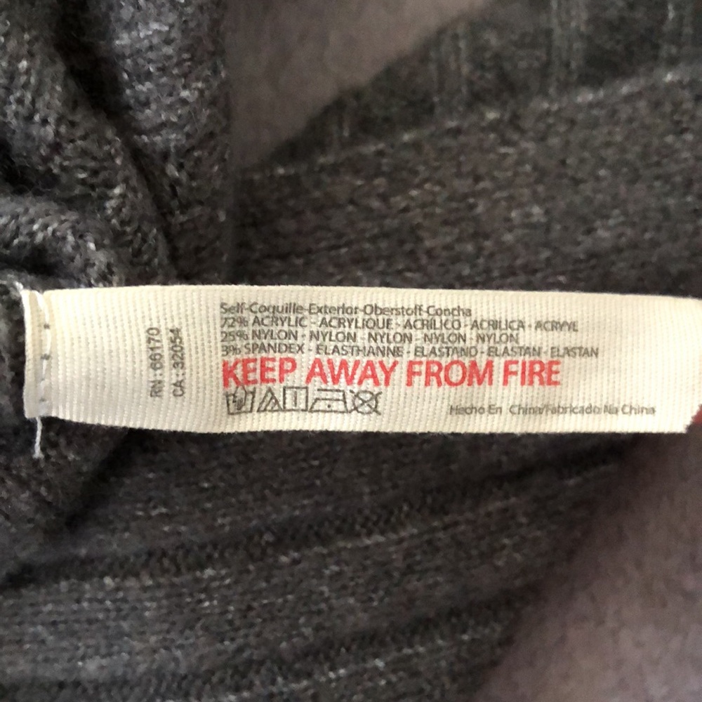 Free People Around the World Henley Sweater Gray S - Picture 8 of 11